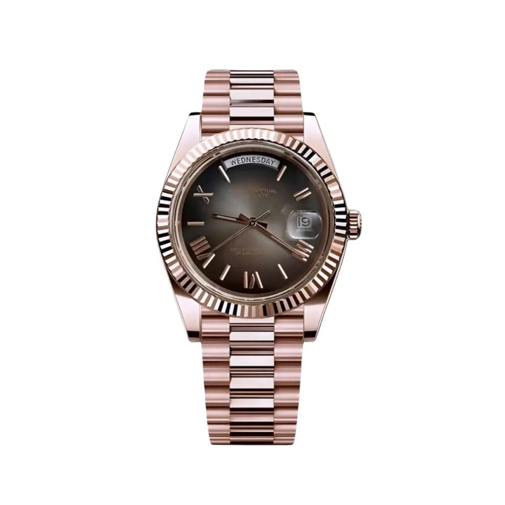 Day - Date Mod Roman | Chocolate - TWTwatches