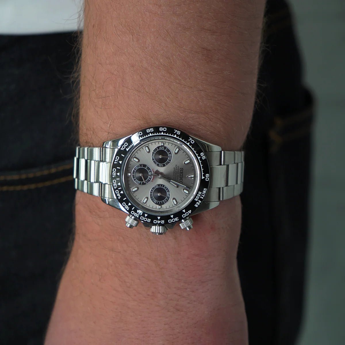 Seiko Mod Daytona | Champagne - TWTwatches