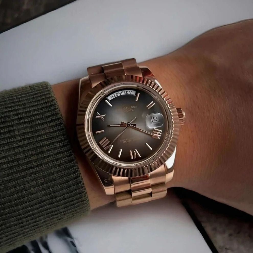 Day - Date Mod Roman | Chocolate - TWTwatches