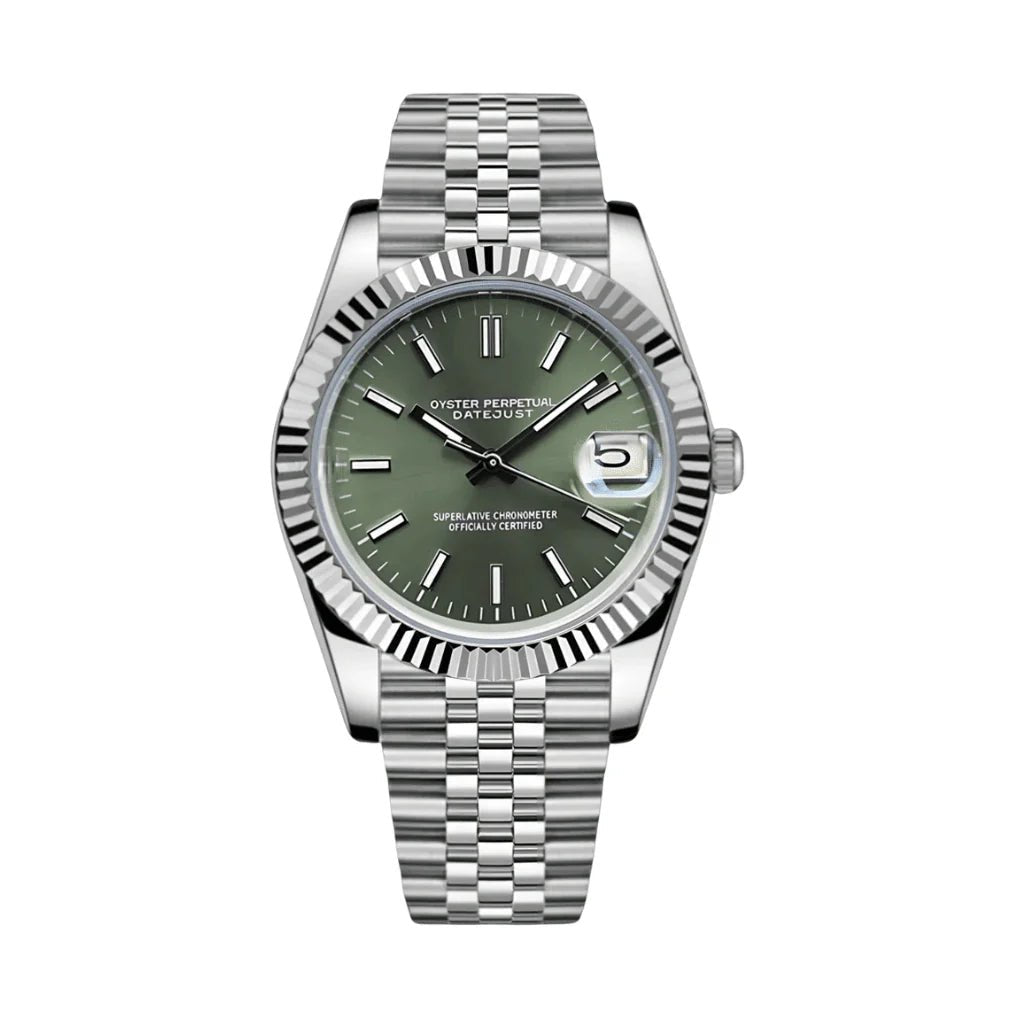 Mod Datejust | Olive Green - TWTwatches