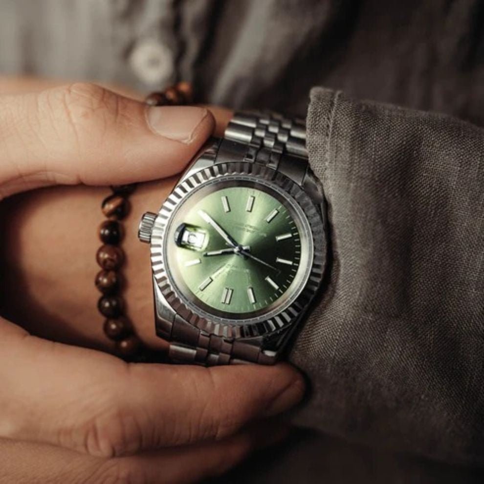Mod Datejust | Olive Green - TWTwatches