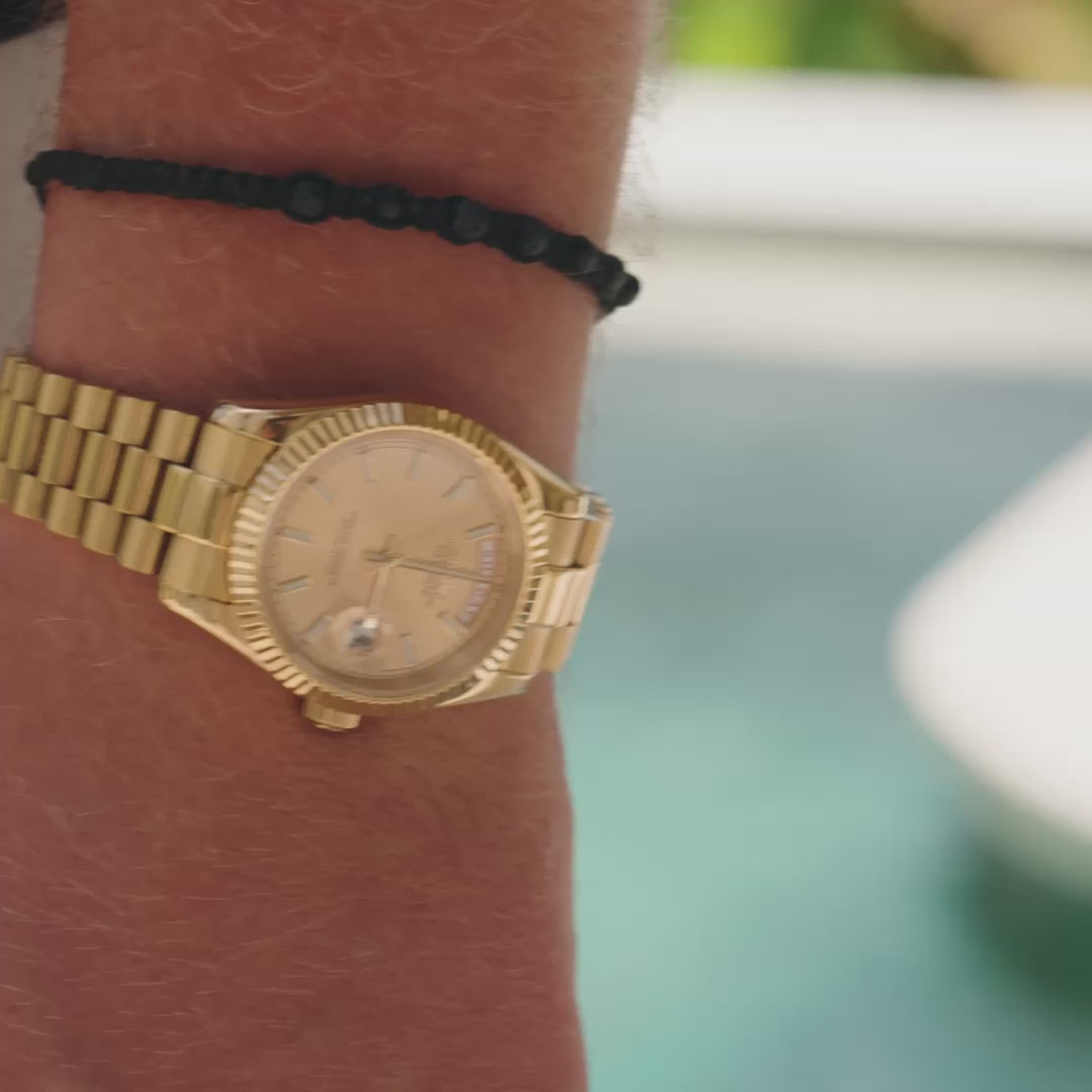 Video laden: Seiko Mod Day Date | Goud