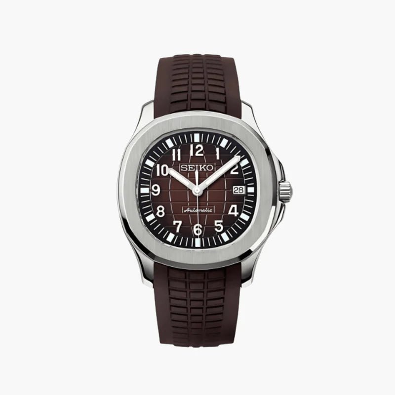 Seiko Mod Aquanaut | Brown - TWTwatches
