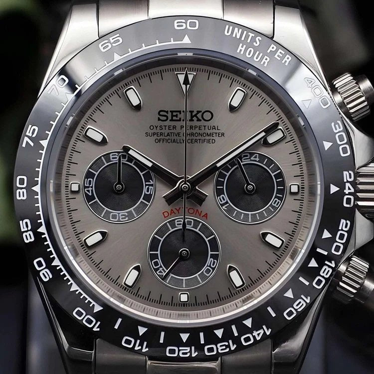 Seiko Mod Daytona | Champagne - TWTwatches