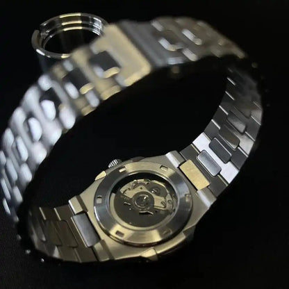 Seiko Mod Nautilus | Black - TWTwatches